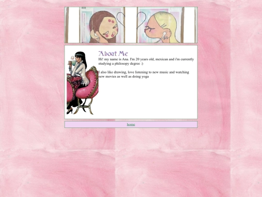 aboutme screenshot