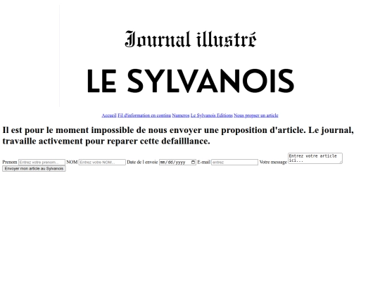 Votrearticle screenshot