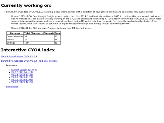 index screenshot