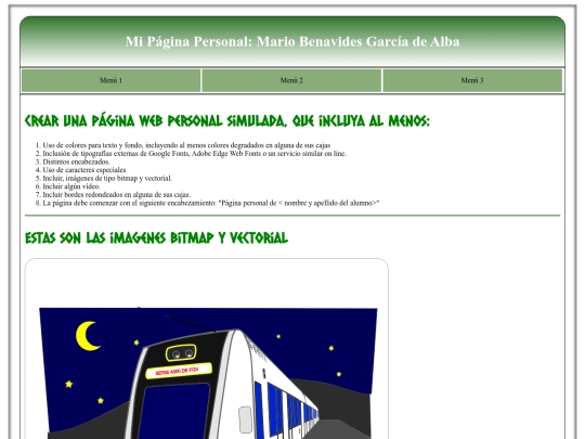 MiPagina screenshot