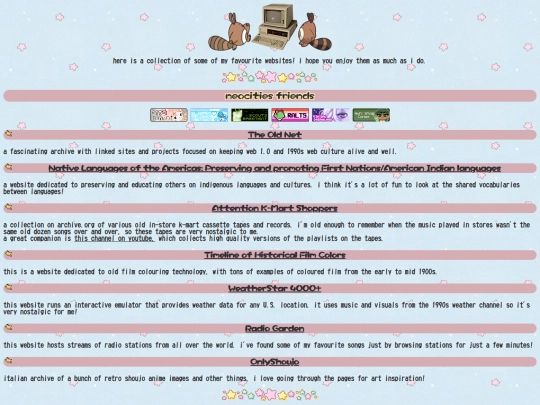 bookmarks screenshot