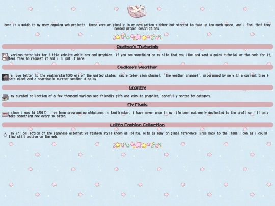 projects screenshot