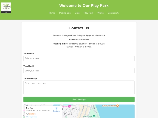 contact-us screenshot