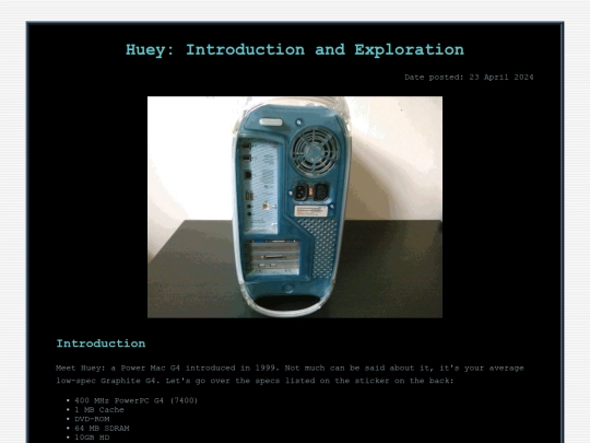 huey_introduction_exploration screenshot