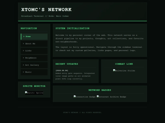 home screenshot