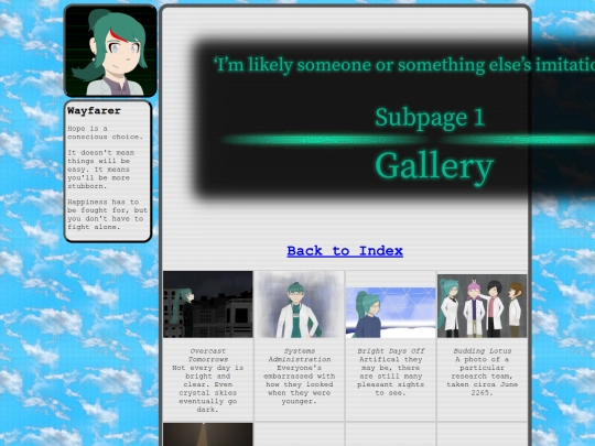 Subpages/gallery screenshot