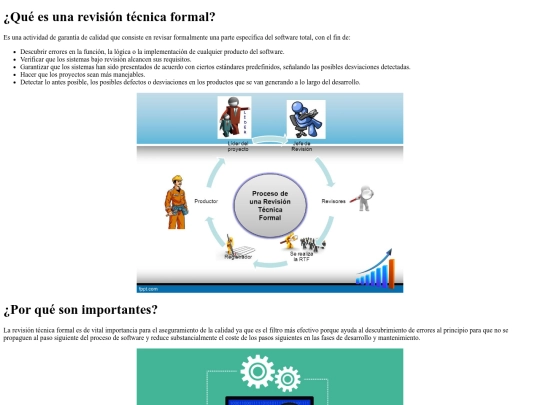 paginas/revisionTecnicaFormal screenshot