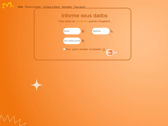 Newsletter screenshot
