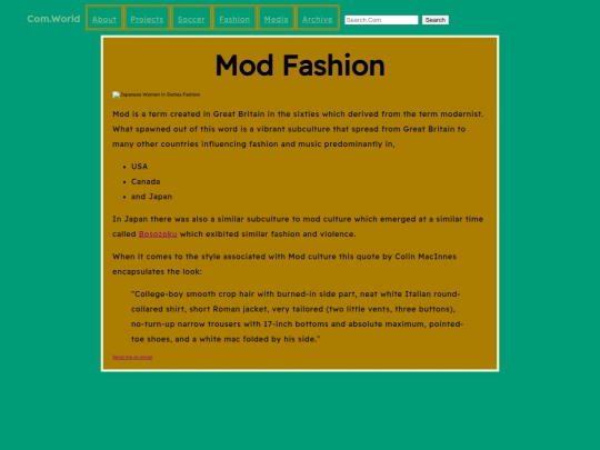 fashion/Mod-Fashion screenshot