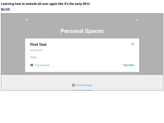 testing screenshot