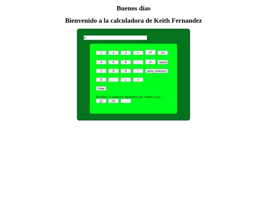 Mi calculadora 1.1 screenshot