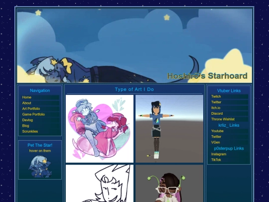 artportfolio screenshot