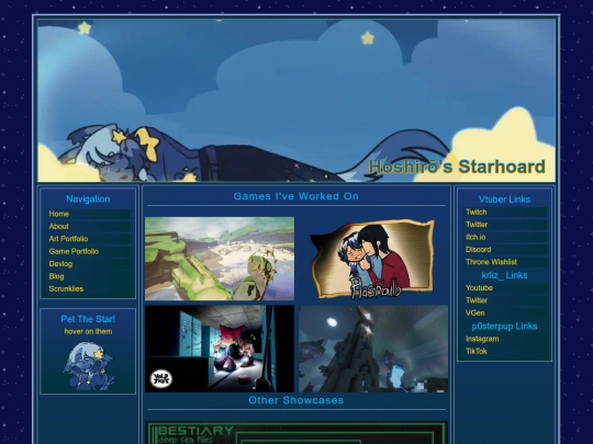 gameportfolio screenshot