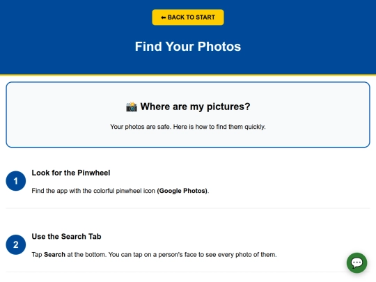 photos screenshot