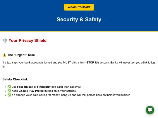 security screenshot