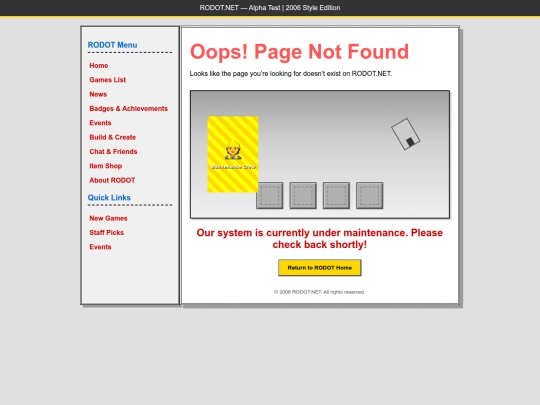 not_found screenshot