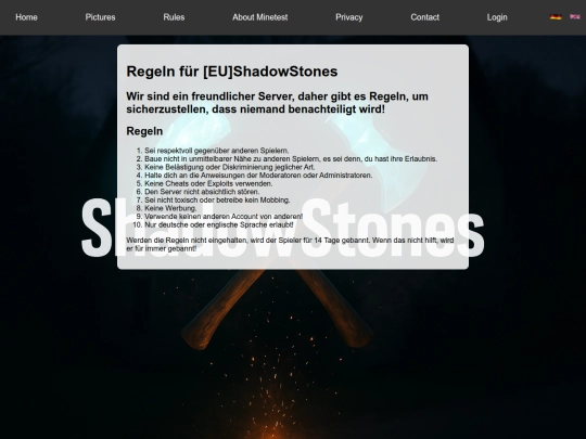 regeln screenshot