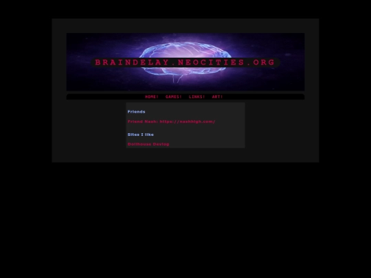 links screenshot