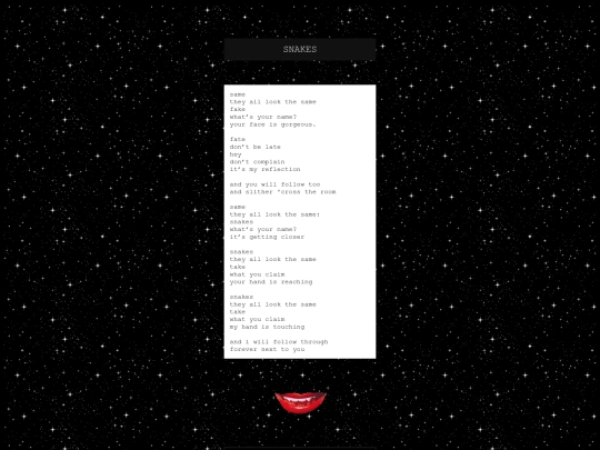 lyrics_snakes screenshot