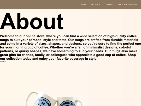 Final Project/About screenshot