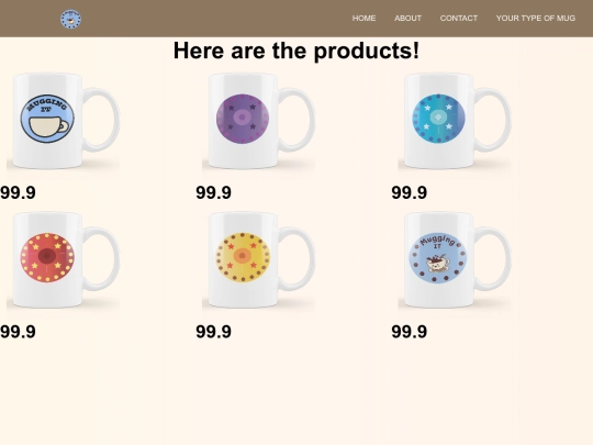 Final Project/Our Prodcuts screenshot