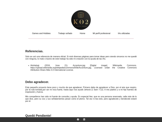 Agradecimientos screenshot
