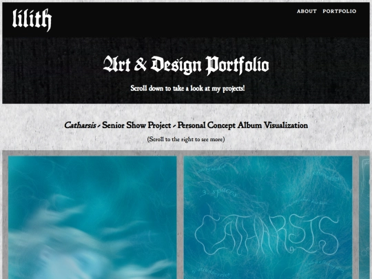portfolio screenshot