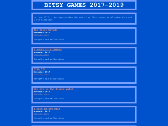 bitsy screenshot