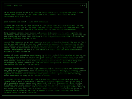 dump/randomnotes screenshot
