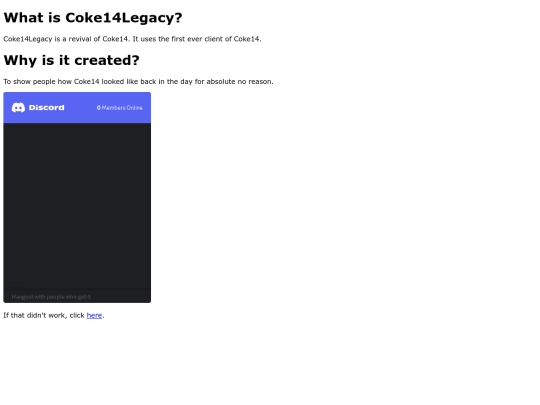 Revivals/Coke14Legacy screenshot