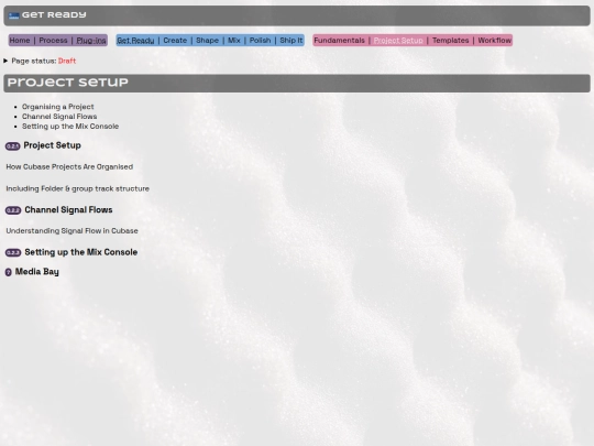 setup/daw_project_setup screenshot