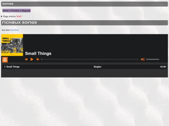 songs screenshot