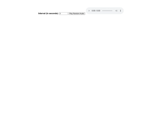 audio screenshot