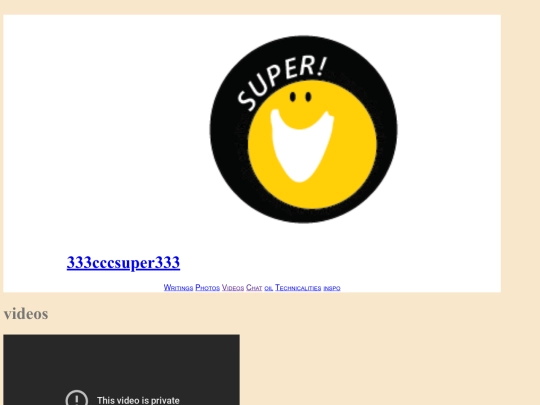 videos screenshot