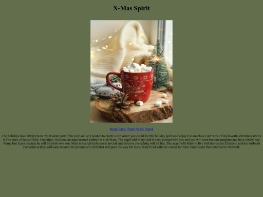 myfirstwebsite screenshot