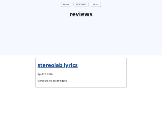 reviews screenshot