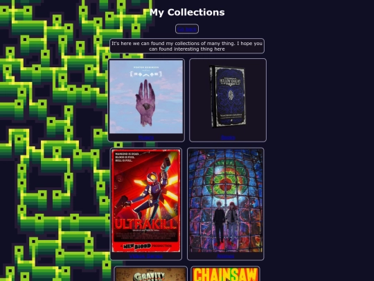 Collection screenshot