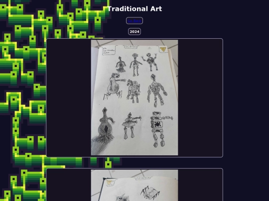 Galerie/Trad_Art screenshot