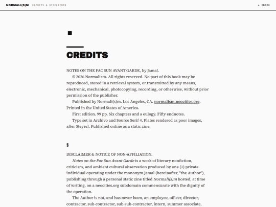 notesonthepacsunavantgarde/credits screenshot