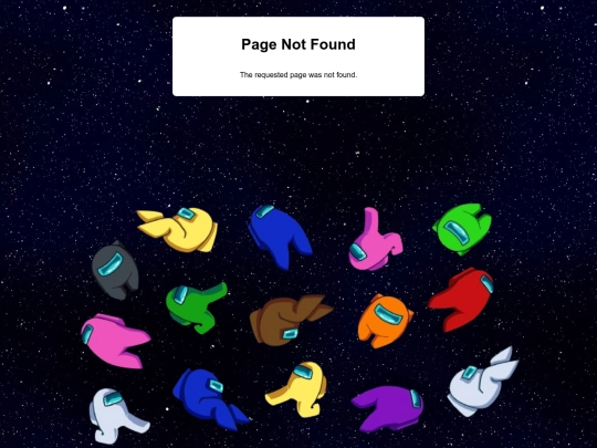 not_found screenshot