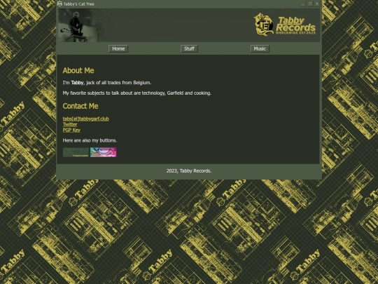 info screenshot