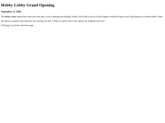 news screenshot
