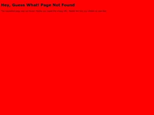 not_found screenshot