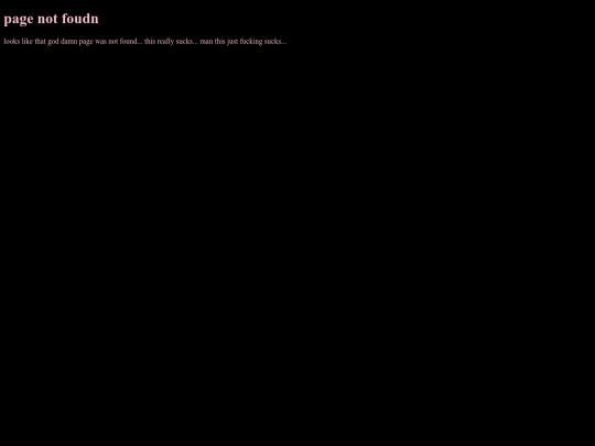 not_found screenshot