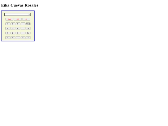 calculadora/calculadora screenshot