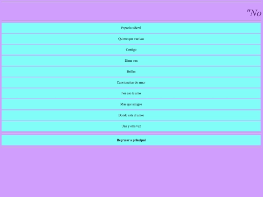 love/canciones screenshot