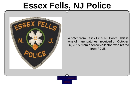 BigBluePatchBoard/EssexFellsNJPD screenshot