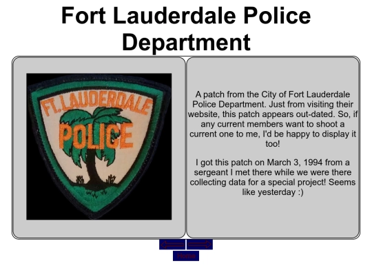 BigBluePatchBoard/FortLauderdaleFLPD screenshot