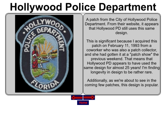 BigBluePatchBoard/HollywoodFLPD screenshot
