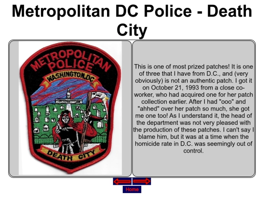 BigBluePatchBoard/MetropolitanDCPD_DeathCity screenshot